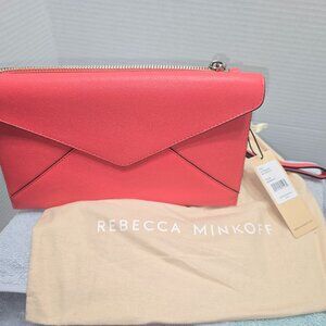 NWT Rebecca Minkoff Leo Envelope Clutch Wristlet